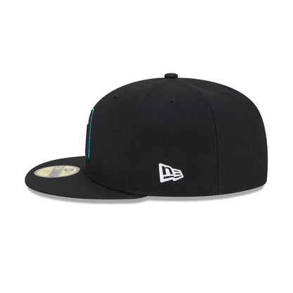 Arizona Diamondbacks Floral Undervisor 59FIFTY Fitted Hat